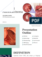 Colorectal Adenocarcinoma