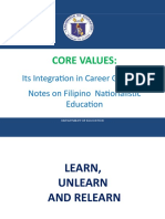 Core Values Its Integration in Career Guidance