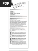 instrucciones uno h2o