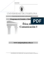 Etica de La Comunicacion I