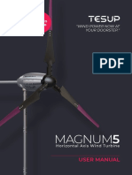 TESUP Magnum5 Wind Turbine User Manual