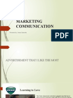 Marketing Communication