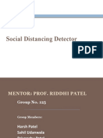 Social Distancing Detector