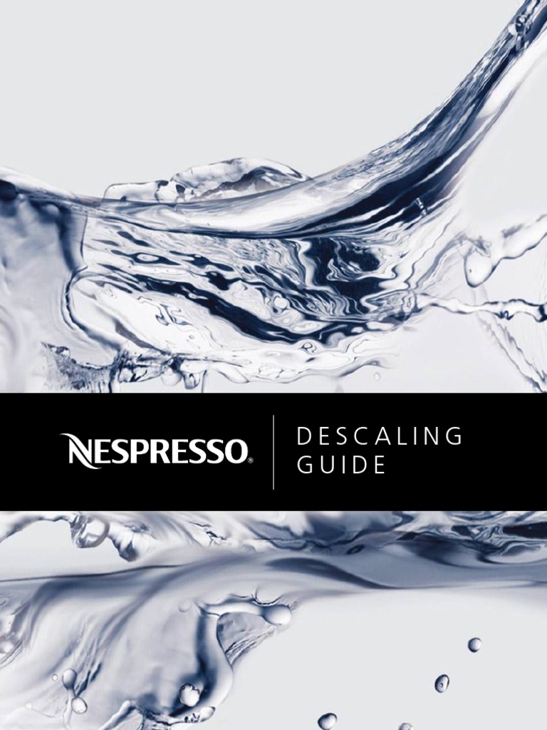 Descaling Guide for Nespresso VertuoPlus Machines PDF