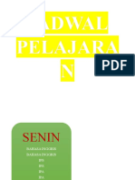 Jadwal Pelajaran