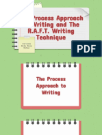 Process Approach To Writing and Raft Writing Technique