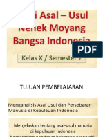 Asal - Usul Nenek Moyang Indonesia