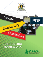 New Curriculum Framework With Subject Menu Ammendment