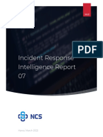 Incident Response Intelligence Report 07