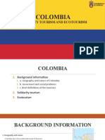 Colombia - Solidarity Tourism and Ecotourism