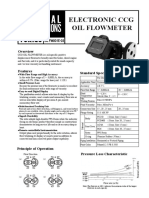 Electronic CCG: Oil Flowmeter