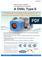 Flow Measurement With Ultra Oval Type S