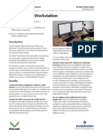 Product Data Sheet Dual Monitor Workstation DeltaV