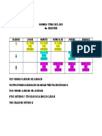 HORARIO 4o Sem 2021