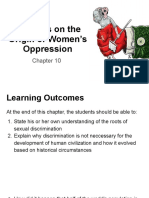 CH10 - Theories On The Origin of Women's Oppression