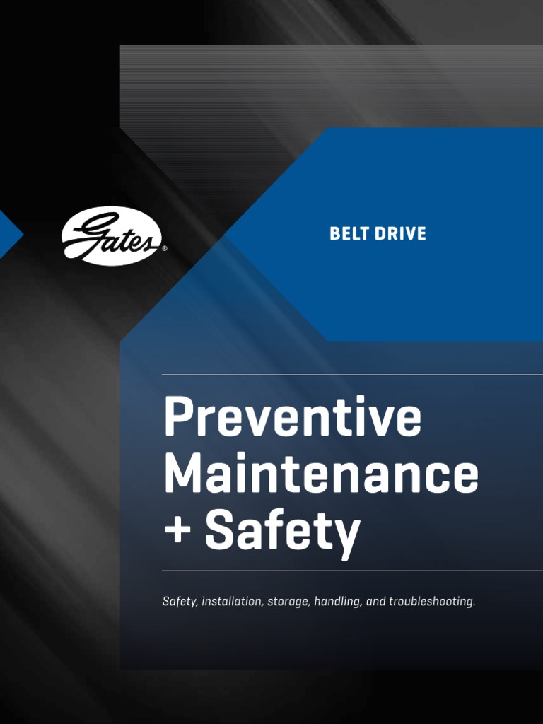 Gates Belt Drive PDF Belt (Mechanical) Manufactured Goods