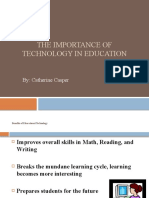 Theimportanceoftechnologyineducation 100918132928 Phpapp01