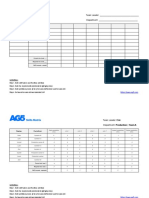 Skills Matrix Template Word EN