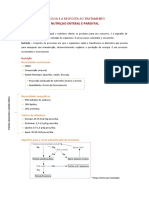 Doença Gastrointestinal (Nutrição Enteral e Parenteral)