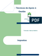 Princípios de fiscalidade: impostos e taxas