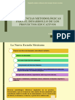 Metodologías didácticas para proyectos educativos 2022-2023