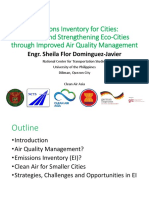 Emission Inventory For Cities