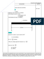 M. Design of A Single Span Beam (Special Focus On Links)