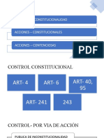 PREGUNTAS - MEDIOS DE CONTROL - Control de Constitucionalidad 2021