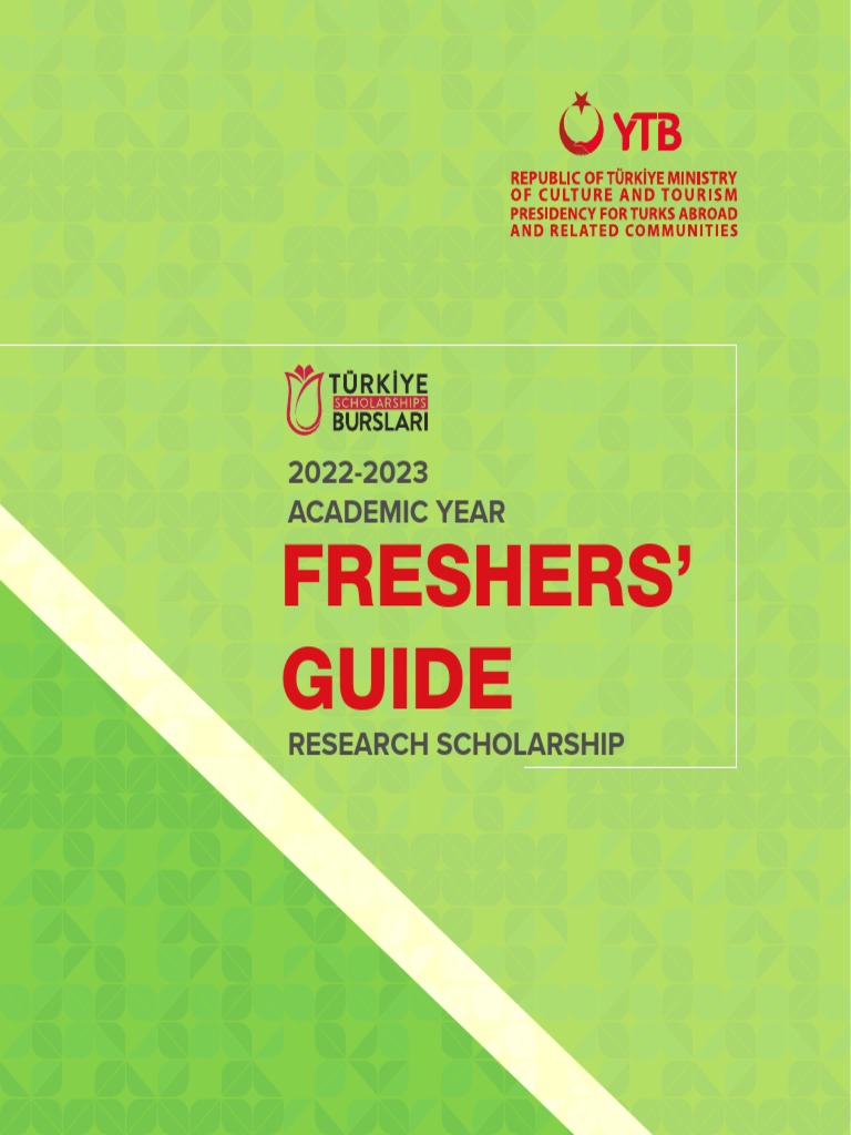 Freshers Guide 2022 PDF Travel Visa Identity Document