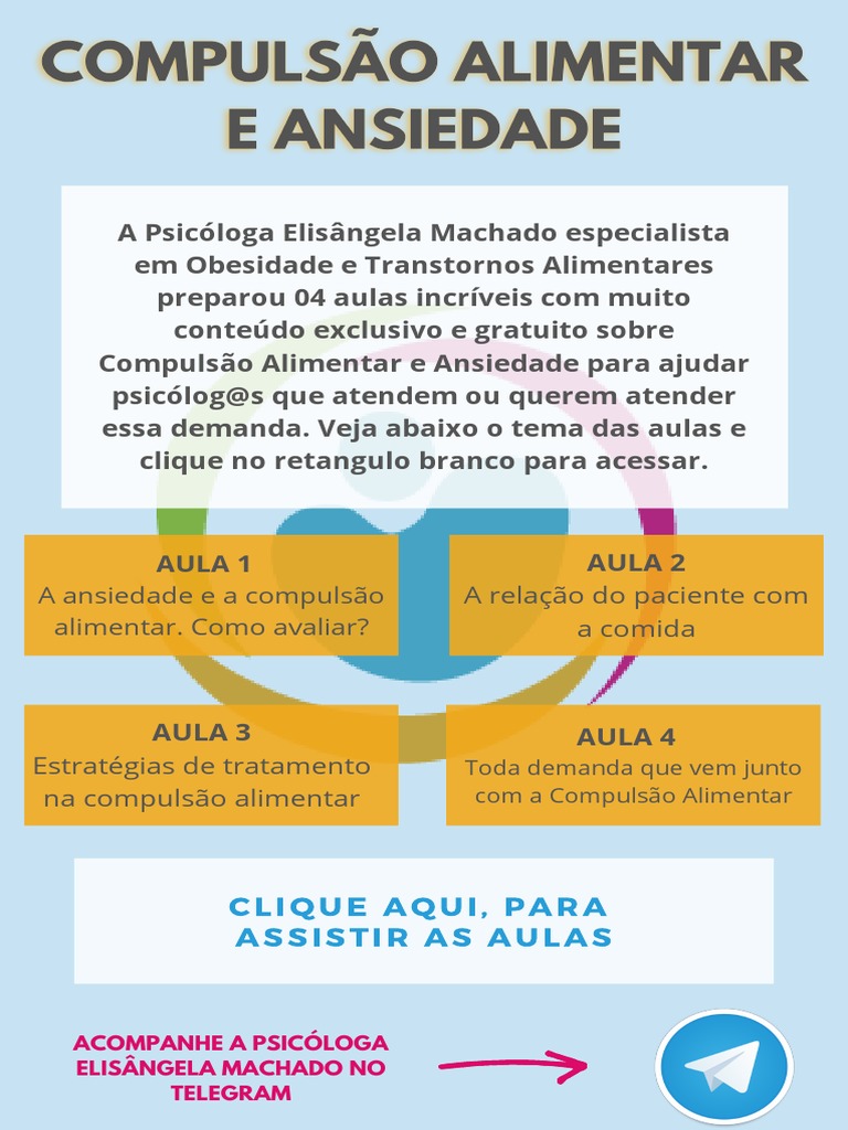 Compulsão Alimentar e Ansiedade | PDF