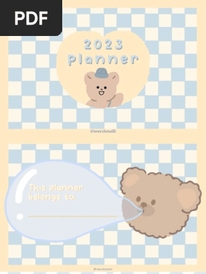 2023 Blue Planner Mershmelli