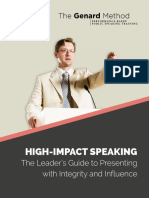 High Impact Speaking