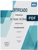 Certificado Cronoanálise