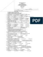 1st Periodic Test - Set B