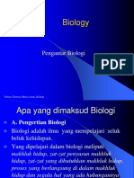 Pengertian dan Sejarah Biologi