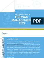 Collection of Firewall Management Tips