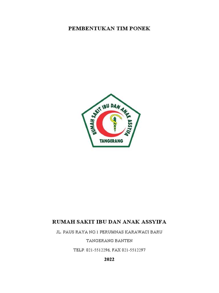 Pembentukan Tim PONEK RSIA Assyifa | PDF