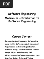 Software Engineering PPT - 1