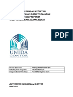 FORM UNIDA MUTU-05A (Form Laporan Kegiatan Pendidikan Pengajaran)