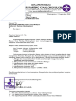 Surat Seleksi Pengurus DKR 2022-2025