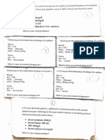 Biochemistry Clinical Charts