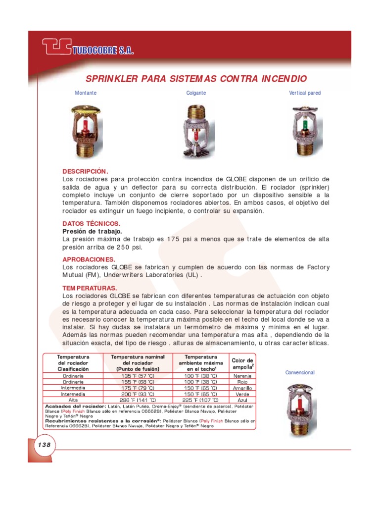 Rociadores GLOBE: Seguridad y Normas | PDF | Hogar, jardinería y ...