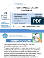 Kel. 1 Evaluasi Pendidikan