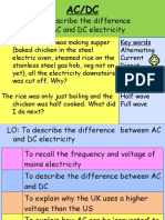 Direct Current and Alternating Current | PDF | Direct Current