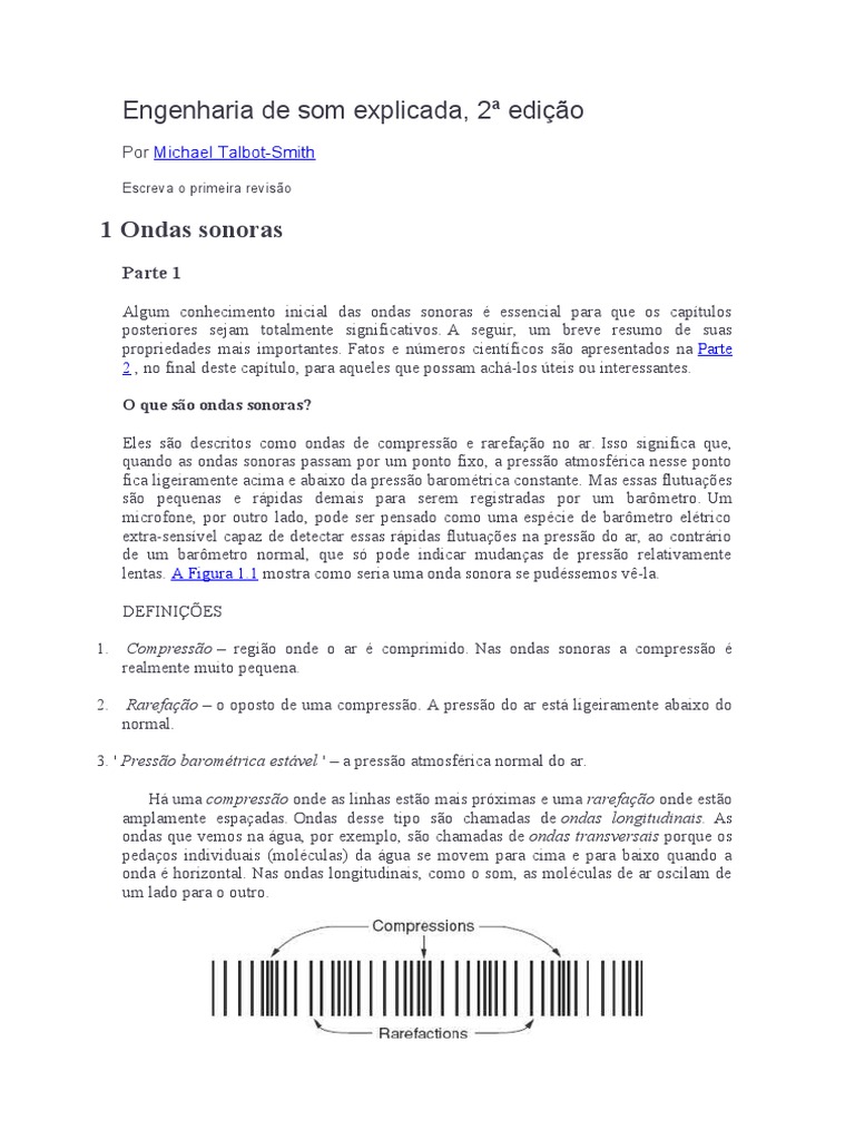 Engenharia de Som Explicada, 2 Edição | PDF | Som | Decibel