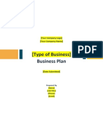 Basic IT Business Plan Template