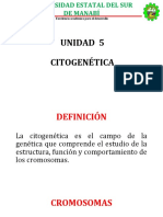 Clase11 UNIDAD 5. CITOGENÉTICA-Cromosoma