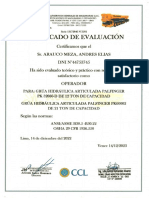 05 Certificado de Operador