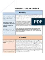 Evaluation Worksheet l2 Blair Witch 2023