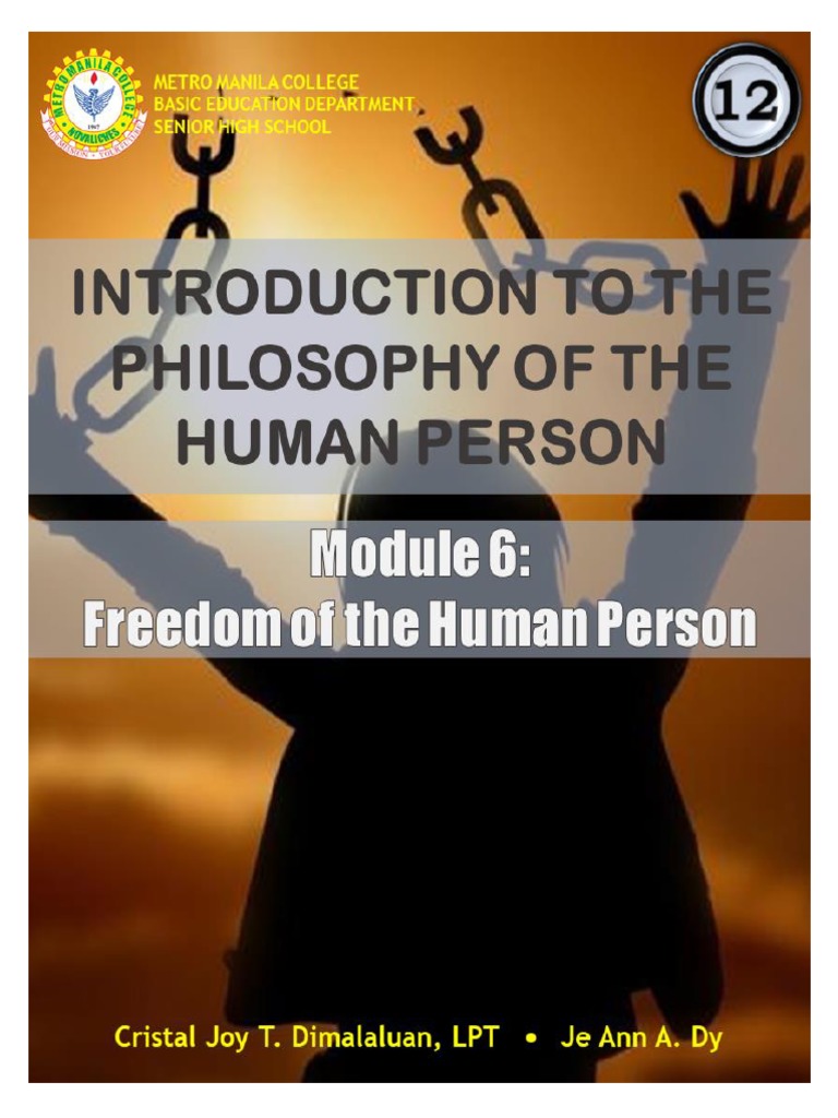 Rw3rzyrrs Module 6 Introduction To The Philosophy 1 | PDF | Free Will ...